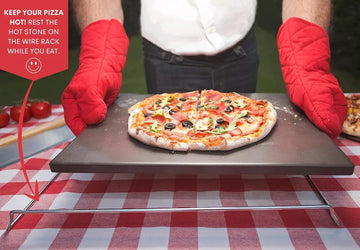 Piedra De Pizza Avanzada Para Horno Y Parrilla, Cera Fácil D