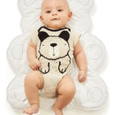 Cambiador Semi Acolchado Oso Para Bebe Toral Blanco