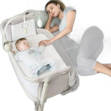 Bebé De La Cuna, Cama Cunas Ronbei De Noche Del Durmiente De