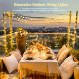 Luces Navideñas Jmexsuss 600 Led 8 Modos Impermeables Para D