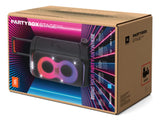 Parlante JBL PartyBox Stage 320 JBLPBSTAGE320AM portátil con bluetooth waterproof negra
