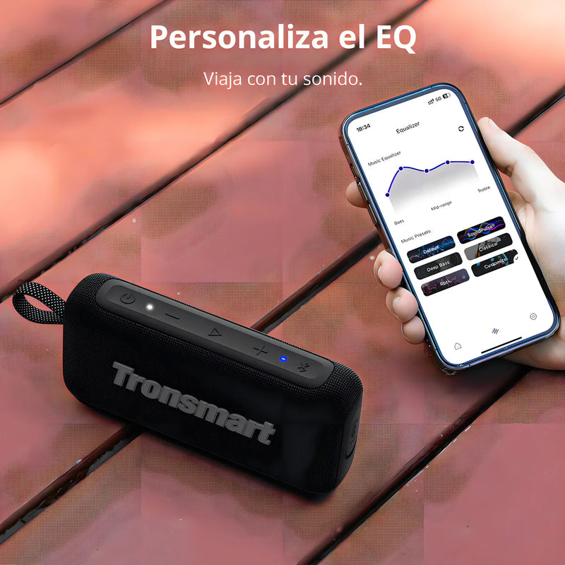 Tronsmart Trip 2 Bocina Bluetooth Portátil Para Exteriorir