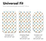 Gllquen Baby Paquete De 4 Sabanas De Moises, Transpirable, A