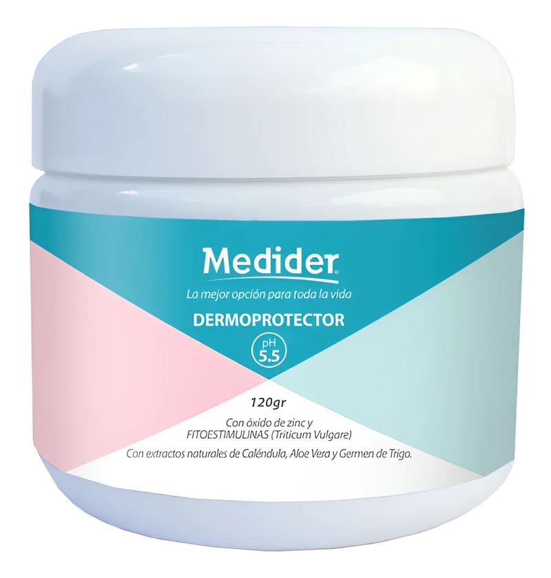 Medider Dermatológica - 120 g - Crema - Unidad - 1
