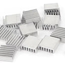 Modulo Disipador Calor 14x14x6mm Sin Adhesivo Aluminio Raspb
