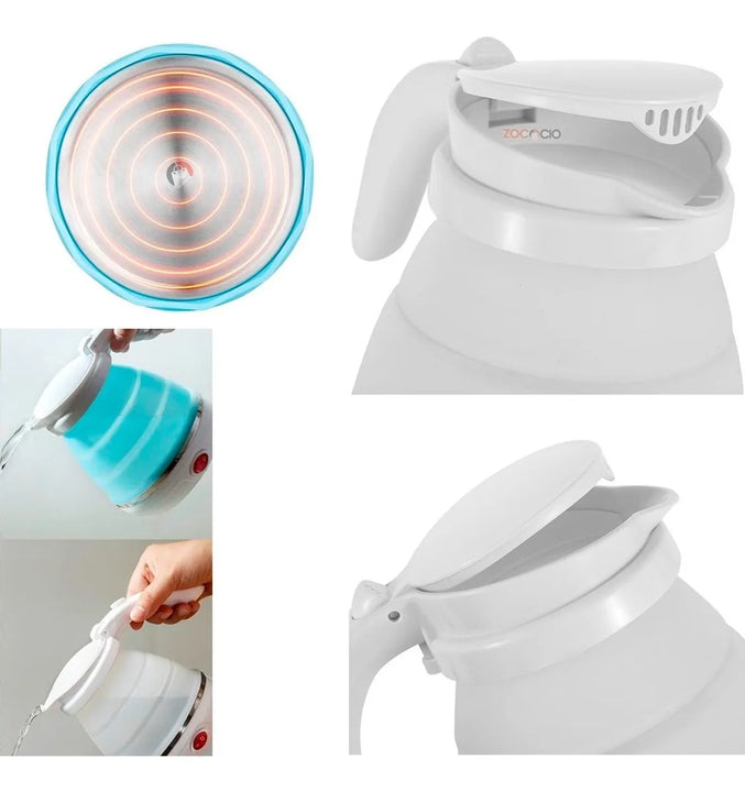 Calentador Eléctrico Plegable Portable Hervidor De Liquido