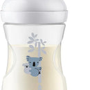 Biberon Avent Natural 3.0 Response 9oz/260ml Deco Koala Color Traslúcido