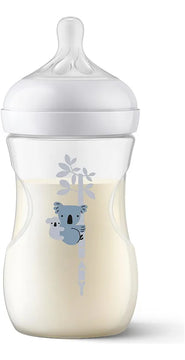 Biberon Avent Natural 3.0 Response 9oz/260ml Deco Koala Color Traslúcido