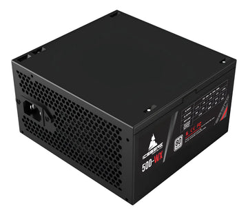 Fuente De Poder Gamer Iceberg 500 Wx Retail Real Blanco