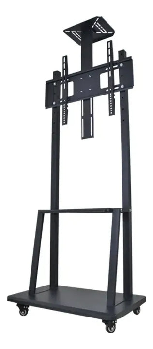 Soporte Piso Pedestal Tv Estante Mesa 32 A 70 Metalico Color Negro