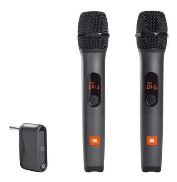 Micrófonos JBL MICBR2 Inalámbrico Cardioide color negroS