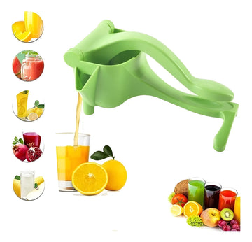 Exprimidor Manual Zumo De Frutas Jugo Natural Verde