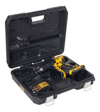 Taladro Percutor 1/2+ 2 Baterias + Kit De Accesorios Dewalt Amarillo