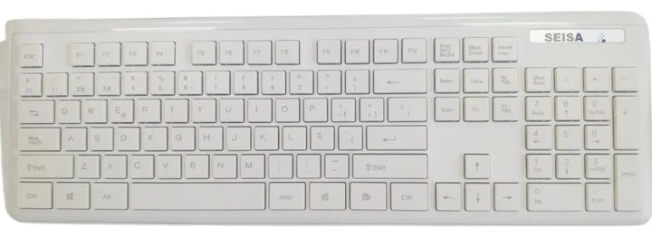 Combo Teclado Y Mouse Inalambrico 2.4g Windows Mac Seisa