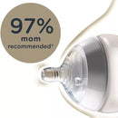 Tetero Tommee Tippee Closer To Nature 9 Oz Blanco Liso