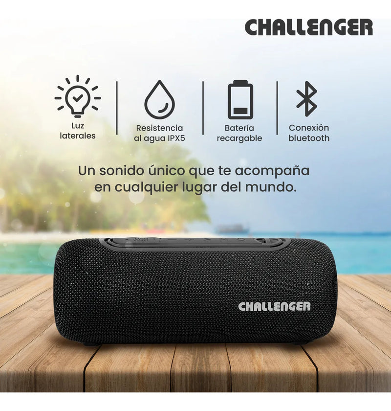 Parlante Portatil Bluetooth 10 W Sc10 Challenger