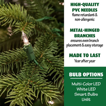 Arbol De Navidad Artificial Con Luces Inteligentes Y Diseno