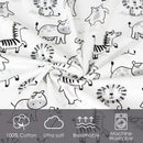 Beberoad Love Paquete De 2 Sabanas De Moises Para Bebe, 100%