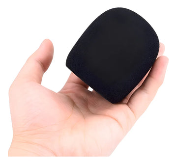 Filtro Espuma Para Micrófono De Mano Estudio Pro Foam 1 Pc Negro