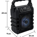 Parlante Vta 6w Mini Portable Color Negro