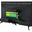 Televisor 32 Pulgadas Solar Batería 60000mah Control Remoto