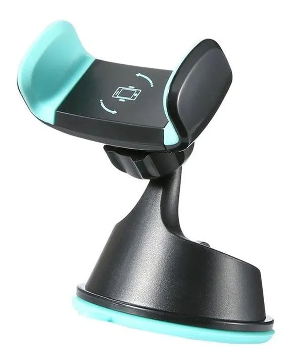 Soporte De Celular Para Carro Holder Antideslizante Ventosa Negro