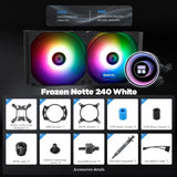 Enfriamiento Liquido Cooler Pc Cpu 240 Mm Argb Lga 1700 Am5