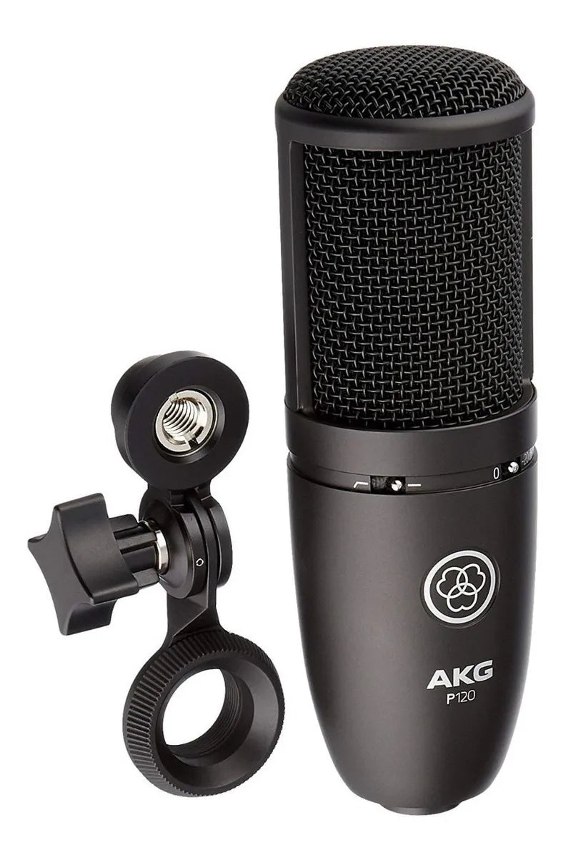 Micrófono AKG P120 condensador cardioide negro