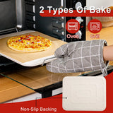 Pizza Perfecta - 8 Piezas De Piedras De Pizza