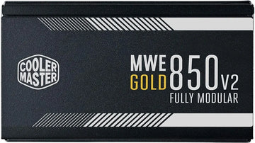 Fuente Cooler Master 850 V2 Mwe Full Modular 80 Plus Gold Color Negro