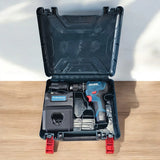 Taladro Percutor Atornillador Inalámbrico 18v Brushless 10mm Azul Acero 50hz/60hz