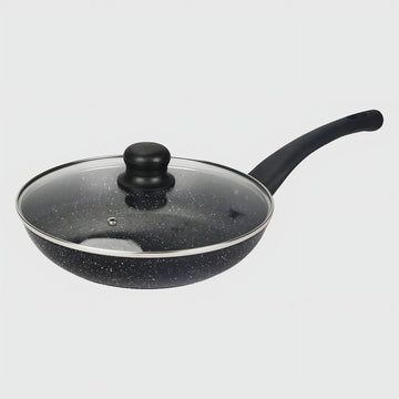Sarten Utile Con Tapa 20cm Novum Color Negro