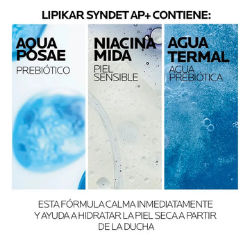 Jabón Corporal Lipikar Syndet Ap+ - La Roche Posay 400 Ml