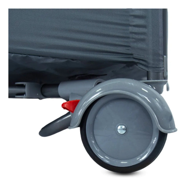 Cuna Corral Bebé Con Mecedora + Cambiador Magic Bebesit Con Ruedas