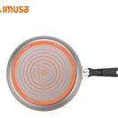 Sarten Imusa Triforce 26 Cms Antiadherente Tapa De Vidrio Gris