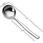 Pekky Cuchara Pequeña Para Sopa, Cucharón De Acero Inoxid.