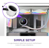 Nzxt Kraken 360 Rgb - 360mm Aio Cpu Liquid Cooler - Rl-kr...