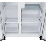 Nevecón Lg Side By Side Capacidad 638 Litros Silver Plateado