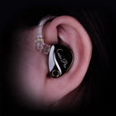 Auriculares in-ear gamer KZ Castor PRO bass version negro