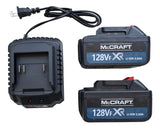 Taladro Rotomartillo Demoledor Inalambrico Doble Bateria Azul Petróleo 60hz