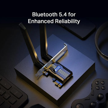 Tp-link Wifi 7 Be9300 Pcie Wifi Tri-banda Bluetooth 5.4 Pc