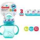 Tetero Transicional De Doble Chupo Biberon 8 Onz Vaso Bebe Azul Marino Biberon A Vaso