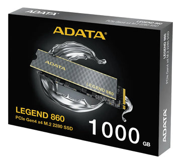 Disco Solido Adata Ssd 1tb Legend 860 Pcie Gen4 X4 M.2 2280 Gris