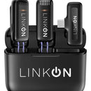 Microfono Inalambrico Lavalier Solapa Linkon + Estuche Carga