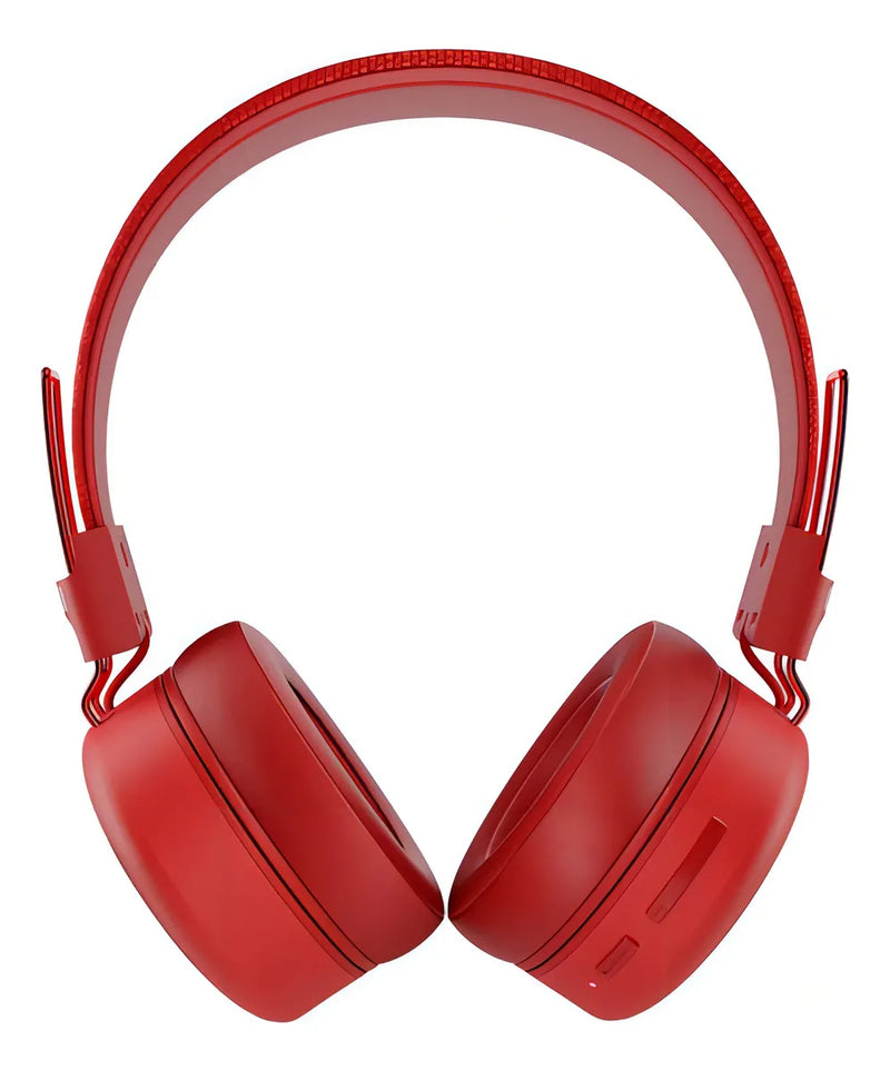 Audífonos Inalámbricos Bluetooth Sleve Studio 2 Bluetooth 5.4, 16 Horas Batería Red Rojo