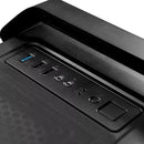 Caja Gabinete Iceberg Crystal Max - 4 Fans + Tira M-rgb Negro