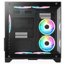 Estuche Gaming Microatx Bluegears B-pellucid Con Vidrio Temp