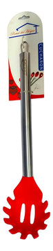 Utensilio De Cocina Cuchara Espagueti En Silicona Rojo