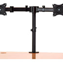 Soporte Para Monitor Doble Brazo De Acero Negro Ma301-22-000