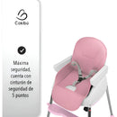 Silla Comedor Para Bebe 3 En 1 color Rosa SBEBE-1RS